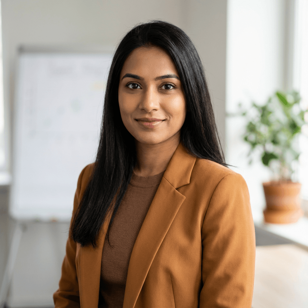 Team member working on AI consulting projects
