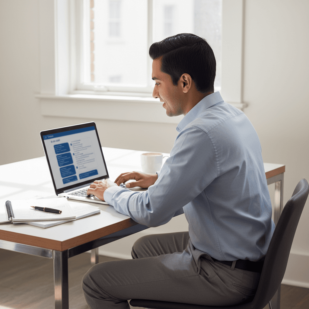 AI prompting training session